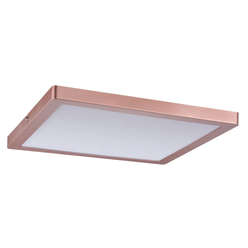 Panneau LED WallCeiling Atria 300x300 mm 24 W or rose 230 V plastiq...