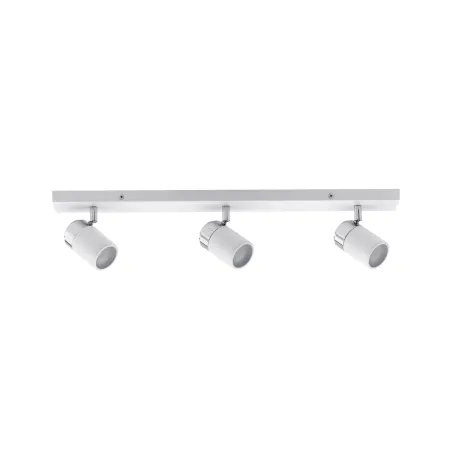 Spots à patère Zyli IP44 Max. 3x10W GU10 Blanc/chrome 230V métal - ...