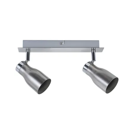 Spots Meli max. 2x10W GU10 Nickel satiné 230 V Métal - Pas cher
