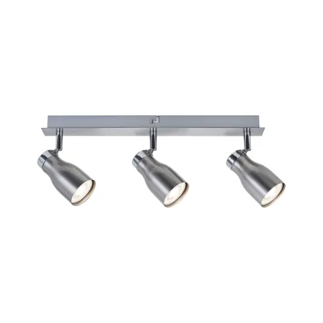 Spots Meli max. 3x10W GU10 Nickel satiné 230 V Métal - Pas cher