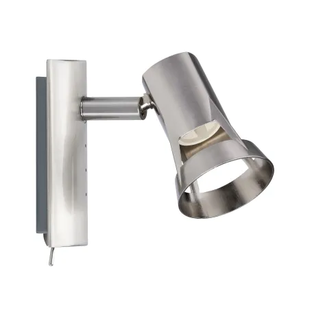 Spots Teja max. 1x10W GU10 Nickel satiné 230V Métal - Pas cher