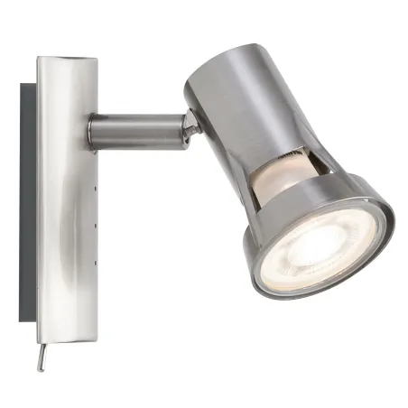 Spots Teja max. 1x10W GU10 Nickel satiné 230V Métal - Pas cher