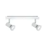 Spots Teja max. 2x10W GU10 Blanc 230V Métal - Pas cher