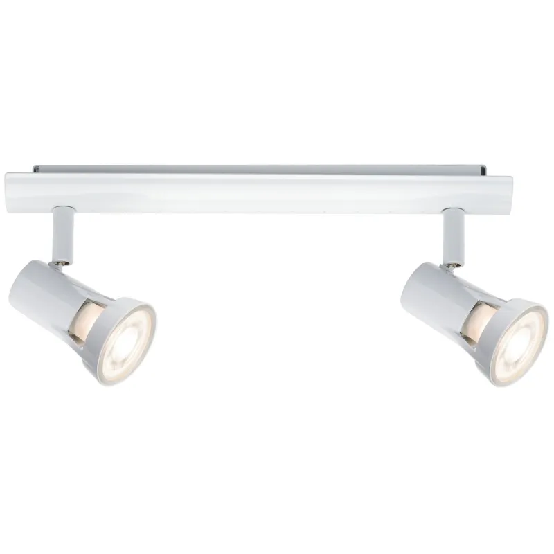 Spots Teja max. 2x10W GU10 Blanc 230V Métal - Pas cher