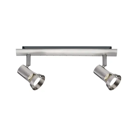 Spots Teja max. 2x10W GU10 Nickel satiné 230V Métal - Pas cher