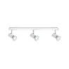 Spots Teja max. 3x10W GU10 Blanc 230V Métal - Pas cher