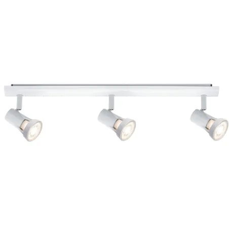 Spots Teja max. 3x10W GU10 Blanc 230V Métal - Pas cher