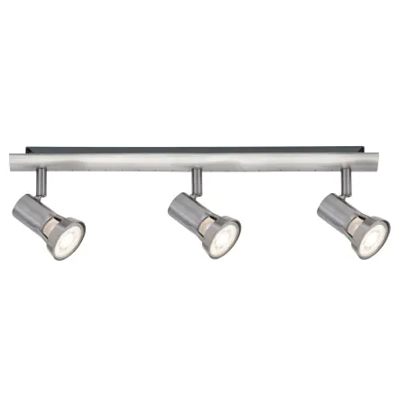 Spots Teja max. 3x10W GU10 Nickel satiné 230V Métal - Pas cher
