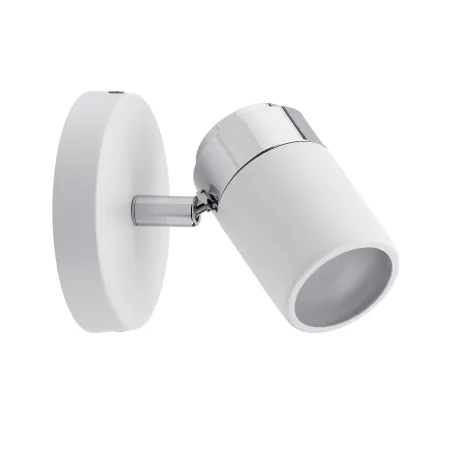 Spots Zyli IP44 Max. 1x10W GU10 Blanc/chrome 230V métal - Pas cher