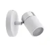 Spots Zyli IP44 Max. 1x10W GU10 Blanc/chrome 230V métal - Pas cher