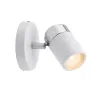Spots Zyli IP44 Max. 1x10W GU10 Blanc/chrome 230V métal - Pas cher