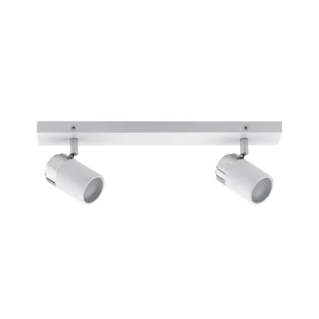Spots Zyli IP44 Max. 2x10W GU10 Blanc/chrome 230V métal - Pas cher