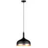 Neordic Embla suspension max 1x20W E27 Noir/Cuivre mat 230V Métal -...