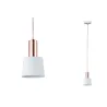 Neordic Haldar suspension max 1x20W E14 Blanc/Cuivre mat 230V Métal...