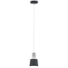Neordic Haldar suspension max 2x40W E14 Gris foncé/Chrome mat 230V ...