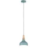 Neordic Juna suspension 160mm max 1x20W E14 Vert doux/Cuivre/Bois 1...