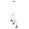 Neordic Juna suspension max 3x20W E14 Vert doux/Cuivre/Bois 120V Mé...