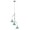 Neordic Juna suspension max 3x20W E14 Vert doux/Cuivre/Bois 120V Mé...