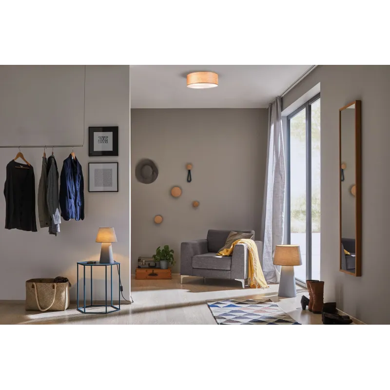 Neordic Liska suspension max 3x20W E27 Bois 230V Bois/Métal - Pas cher