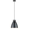 Neordic Roald suspension max 1x20W E27 Noir mat/Gris 230V Métal/Mar...