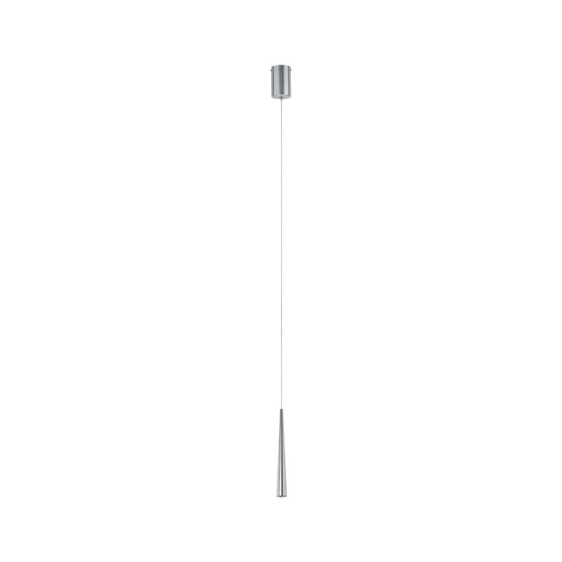 Suspension LED Gutta 1x7W Alu brossé 230V Métal - Pas cher
