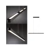 Susp. Lento grad LED 1x42W Noir/ Alu 230V Aluminium/Synthétique - P...