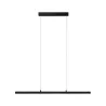 Susp. Lento grad LED 1x42W Noir/ Alu 230V Aluminium/Synthétique - P...