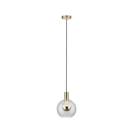 Suspension Neordic Esben max1x20W E27 Clair/laiton brossé 230V, ver...