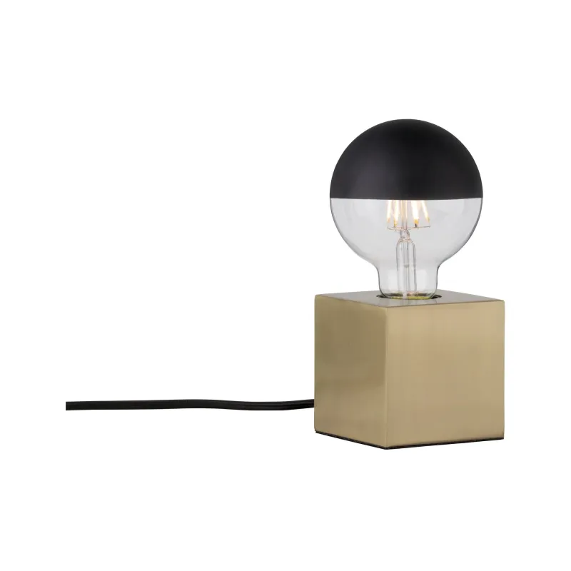 L à pos Neordic Dilja max1x20W E27 Laiton brossé 230V, métal - Pas ...