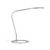 Lampe à poser Plaza 3W LED 350mA Acier brossé 230/12V Métal - Pas cher