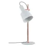 Neordic Haldar lampe de table max 1x20W E14 Blanc/Cuivre mat 230V M...