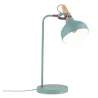 Neordic Juna lampe de table max 1x20W E14Vert doux/Cuivre/Bois 120V...