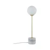 Neordic Moa lampe de table max 1x10W G9 Blanc/Doré mat 230V Verre/M...