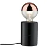 Neordic Nordin lampe de table max 1x20W E27 Noir 230V Marbre - Pas ...