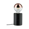 Neordic Nordin lampe de table max 1x20W E27 Noir 230V Marbre - Pas ...