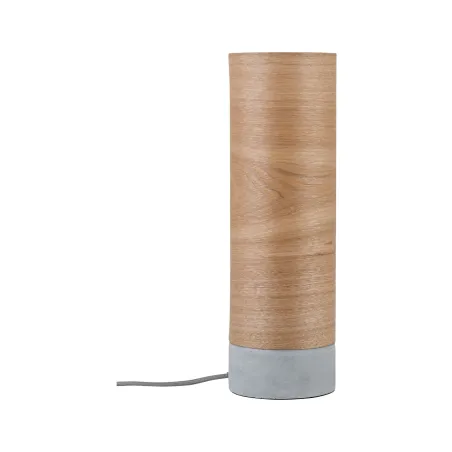 Neordic Skadi lampe de table max 1x20W E14 Bois/Gris 230V Bois/Béto...