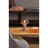 Neordic Yorik lampe de table max 1x20W E27 Clair/Gris/Cuivre Verre/...