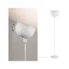 Lampadaire Gambia max.1x60W Blanc dépoli 230V Métal  - Pas cher