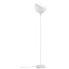Lampadaire Gambia max.1x60W Blanc dépoli 230V Métal  - Pas cher