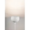 Lampadaire Gambia max.1x60W Blanc dépoli 230V Métal  - Pas cher