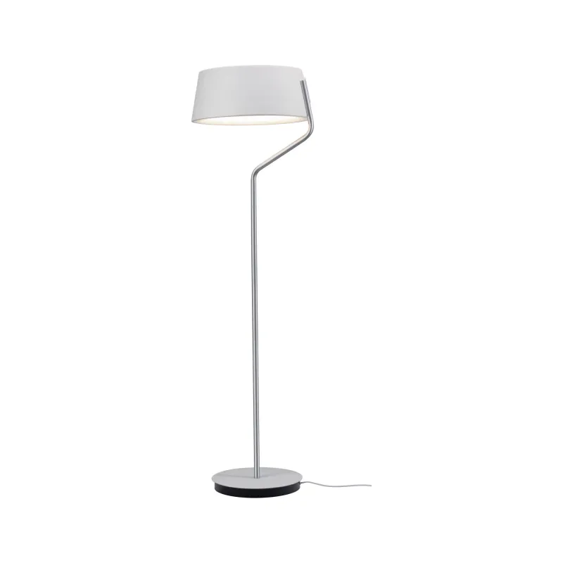 Lampadaire LED Belaja 22 W Blanc/Chrome mat gradable variable