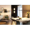 Lampadaire LED Belaja 22 W Blanc/Chrome mat gradable variable