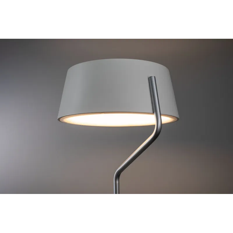 Lampadaire LED Belaja 22 W Blanc/Chrome mat gradable variable