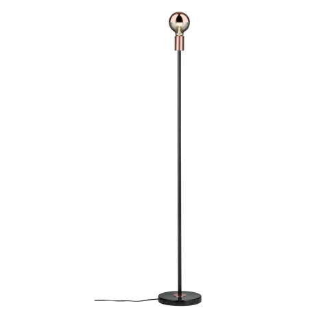 Neordic Nordin Lampadaire max 1x20W E27 Noir/Cuivre mat 230V Marbre...