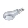 Embout URail spot led 5,8W chrome mat 230V Métal reglable gradable