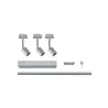 Kit URail Pure II chrome mat Sans sources, max. 10W GU10