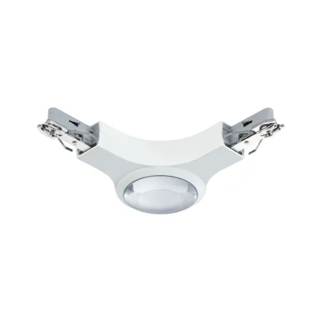 Connecteur en L URail spot LED 1x5,8W Blanc 230V Métal reglable