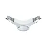 Connecteur en L URail spot LED 1x5,8W Blanc 230V Métal reglable