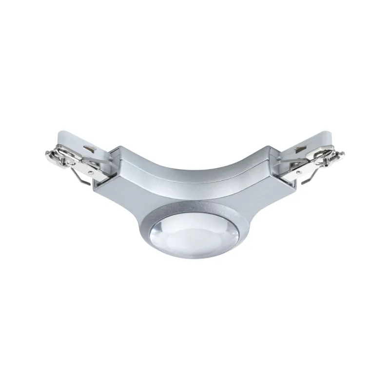 Connecteur URail en L spot LED 5,8W chrome mat 230V Métal reglable