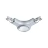 Connecteur URail en L spot LED 5,8W chrome mat 230V Métal reglable